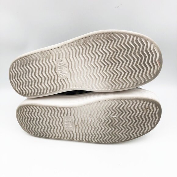 HEY DUDE Austin Lift Classic Leopard Platform Mules Sneakers Womens 7 - Picture 8 of 8